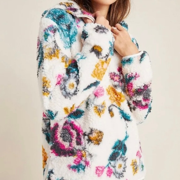 Anthropologie Saturday Sunday Pullover Sweater Hoodie - Picture 2 of 9